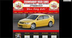 Desktop Screenshot of crawdaddysusedcars.com